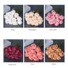 12PCS/bunch Multicolor Rose Artificial Flowers Silk Petals Green Stem Faux Rose Flower Scene Landscaping Bridal Bouquet