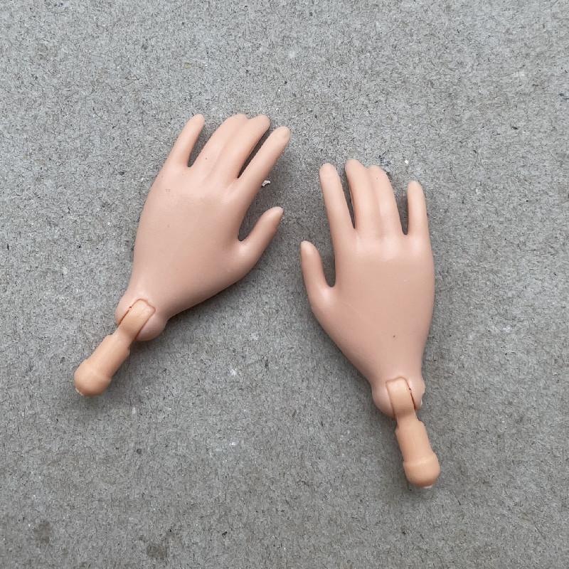 Universal 1/6 Doll Hands DIY Doll Decors Fashion Gesture Doll Hands Feet Accessories White Beige Color Doll Parts Girl Gifts Toy