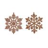 Christmas decoration snowflake pieces Christmas tree ornaments 10pc