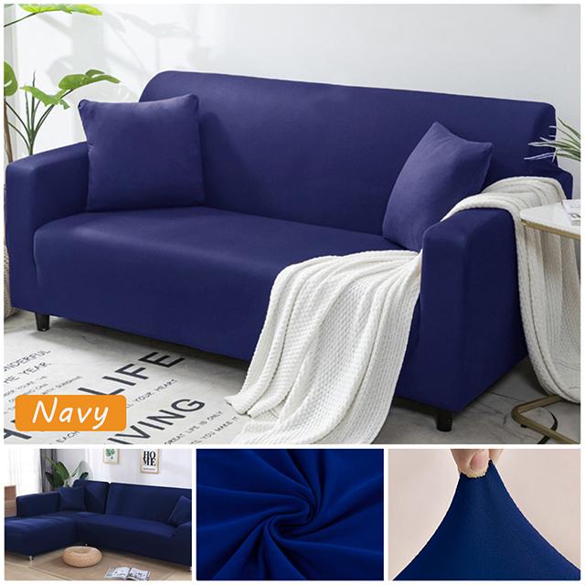 Elastic Plain Solid Sofa Cover Stretch Allinclusive Couch Cover For Living Room Corner Armchair Sofa Case L Shape Need Buy