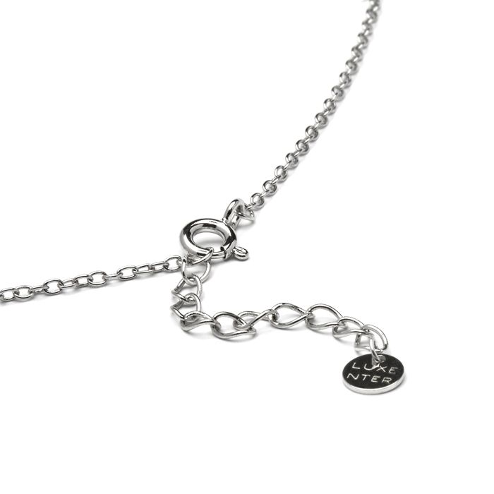 Collier - LUXENTER - Arbre De Vie - Argent 925 - Rhodié - Zircone Taille Brillantante