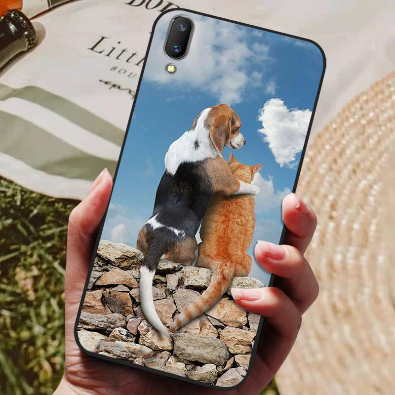 For Coque vivo V11 i Case Silicon Back Cover Phone Case For Vivo V11 V 11 V11 Pro 1804 Cases V11i 1806 Soft bumper Funda Re Bag