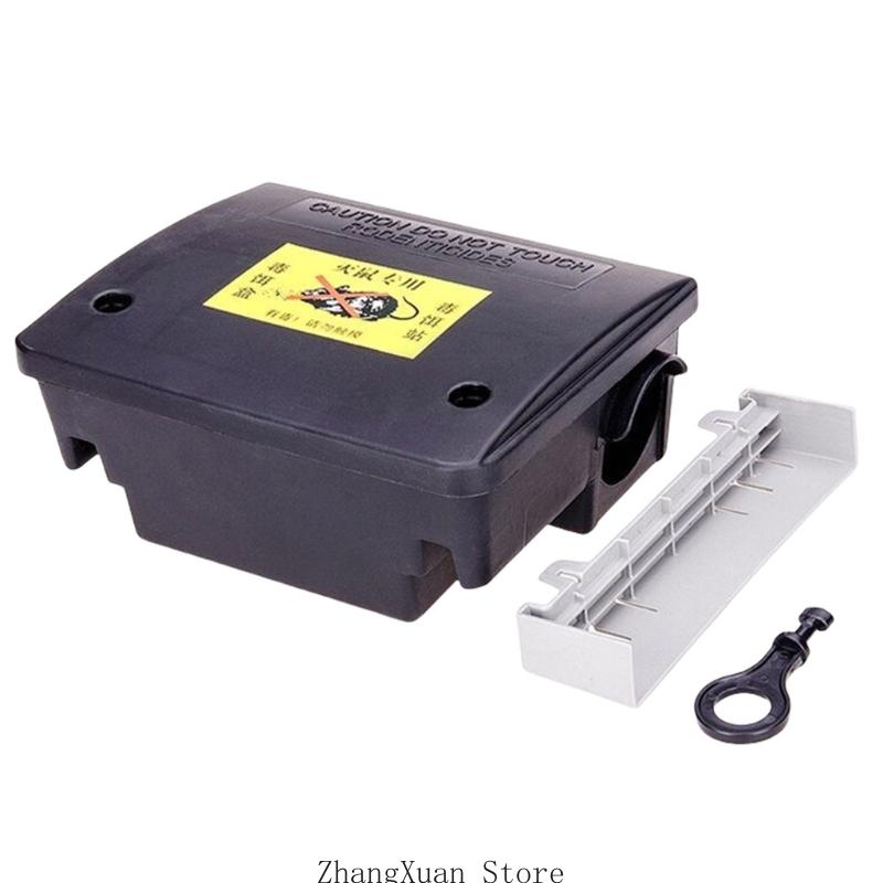 Durable Weather Resistant Mouse Baits Stations Pet Safe Design for Effective Rodents Deterrence