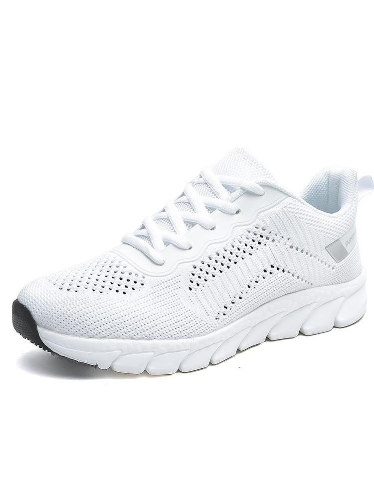 Summer casual shoes thin breathable ultra-light soft sole long standing not tired feet sports shoes hollow single net