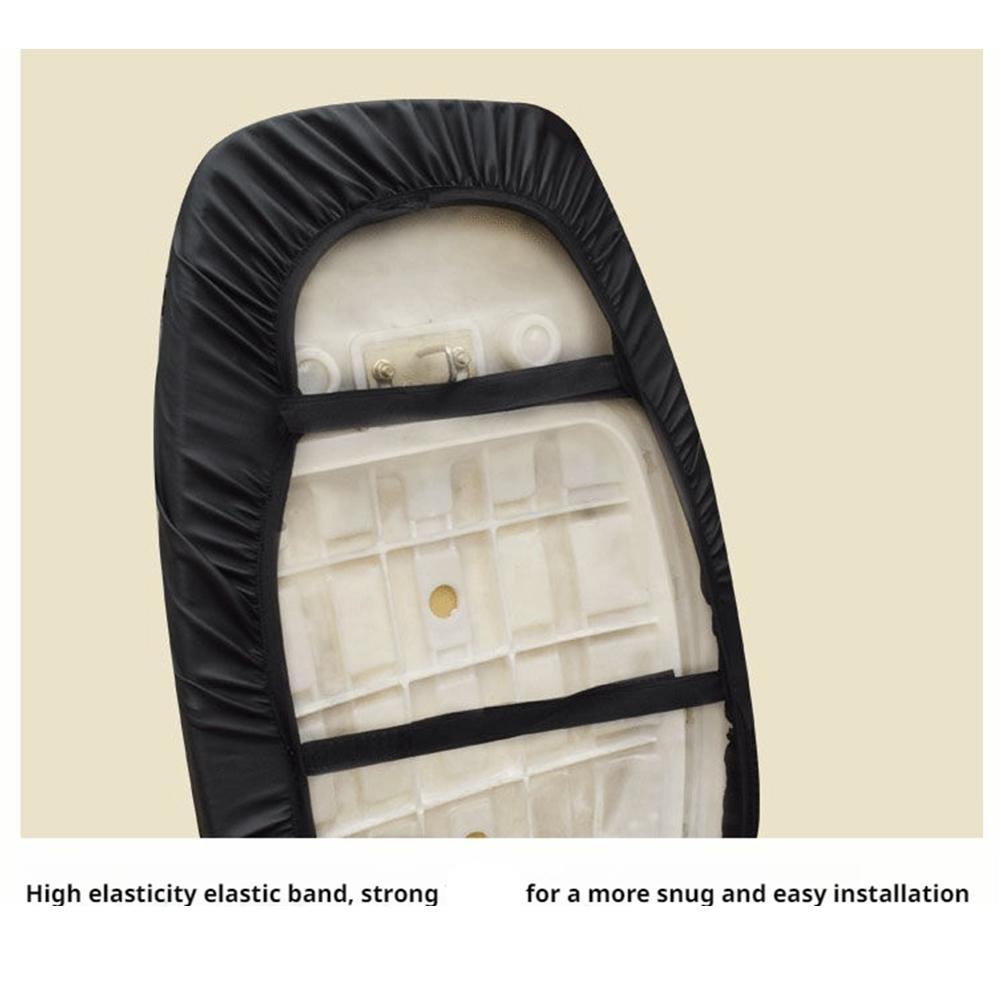 Waterproof Motorcycle Seat Cover Dustproof Scooter Cushion With Sun Protection Stretch Leather Storage Bag Dropshipping
