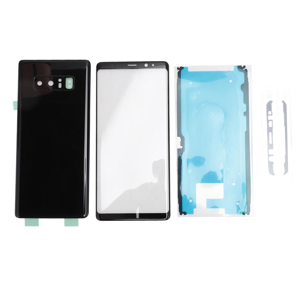 Phone Back Glass Cover Pre Installed Camera Waterproof Adhesive with Repairing Tools Lens Front Oute