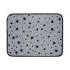Self Warming Pet Mat Star Pattern Thermal Cat Mat Dog Crate Pad with Anti Slip Backing Washable Warm Pee Pad for Indoor Dogs Cats Couch Floor Use