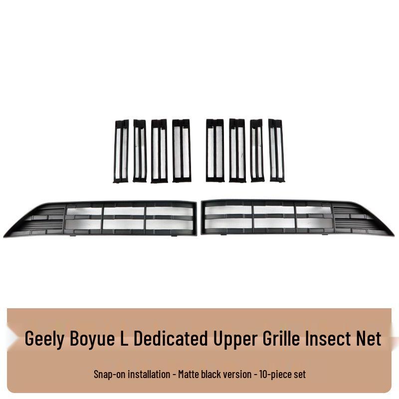 Clip-on Insect Protection Net for Geely Boyue L Front Grille