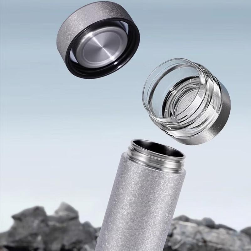 INMINDS 400ml Pure Titanium Tea Infuser Thermos