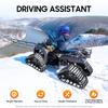 Bymaocar 23.62in Go-Kart & ATV Rear Axle Assembly with Anti-Slip Track Wheels, Triangular Structure for For Off-Road Adventures