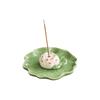 Ceramic Incense Stick Burner Frog Tabletop Incense Base Incense Burner  Yoga Meditation