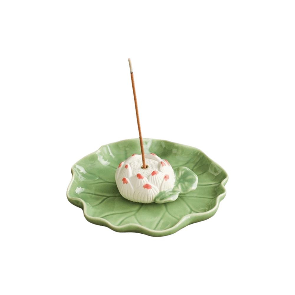 Ceramic Incense Stick Burner Frog Tabletop Incense Base Incense Burner  Yoga Meditation