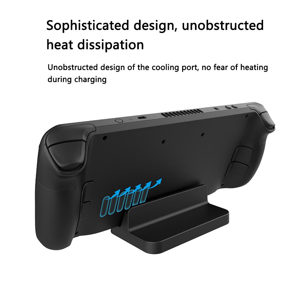 Game Console Bracket Portable Non-slip Shockproof Holder Stand Compatible For Steam Deck NS Switch OLED/Lite Console