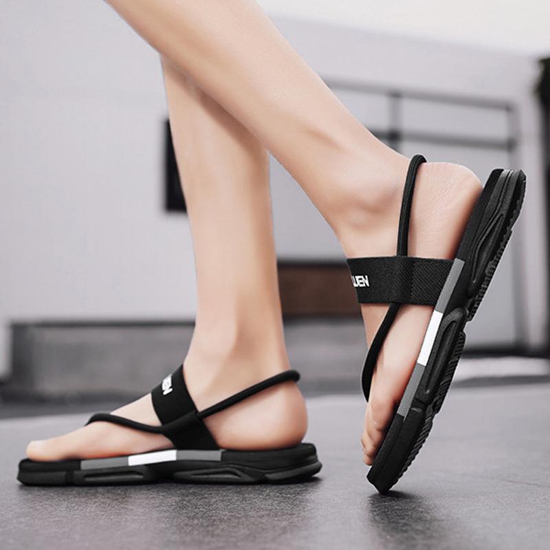 Summer Men's Sandals Outdoor Leisure Beach Shoes Men's  Slippers Men's Thick Sole Anti Slip