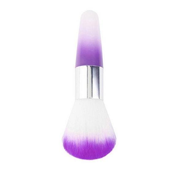 Women Beauty Nail Art Dust Cleaner UV Gel Nail Dust Brush Powder Remover