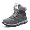 Winter Herren Schneestiefel Super Warm Plüsch Outdoor Rutschfeste Wanderstiefeletten Mann Kampfarbeit Baumwollschuhe