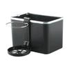 Car Armrest Storage Box with Foldable Cup Holder Auto Interior Accessories Easy Installation Multifunctional Napkin Holder