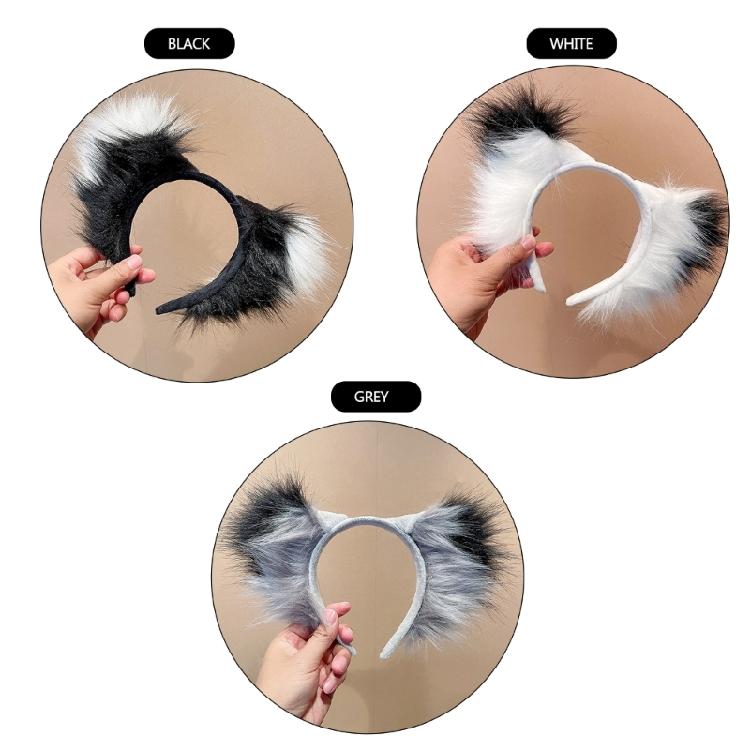 Liebevoller Hund Wolf Cosplay Katzen Halloween Party Kostüm Stirnband Kopfschmuck