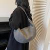 Faux Suede Shoulder Bag for Women, New Autumn/Winter 2026, Trendy, Retro, Large-capacity Single-shoulder Crossbody Bag