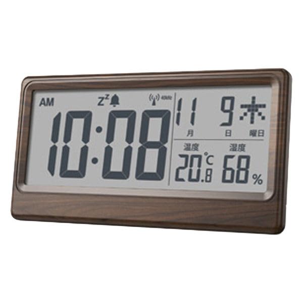 ADESSO Clock with Temperature and Humidity Display YH-59 Radio-Controlled