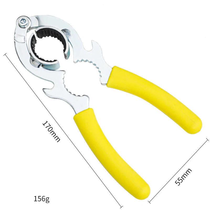 

3 In 1 Multifunctional Tools Faucet Bubbler Wrench Bottle Opener and Pliers Kitchen Sink Aerator Removal Wrench Repair Spanner