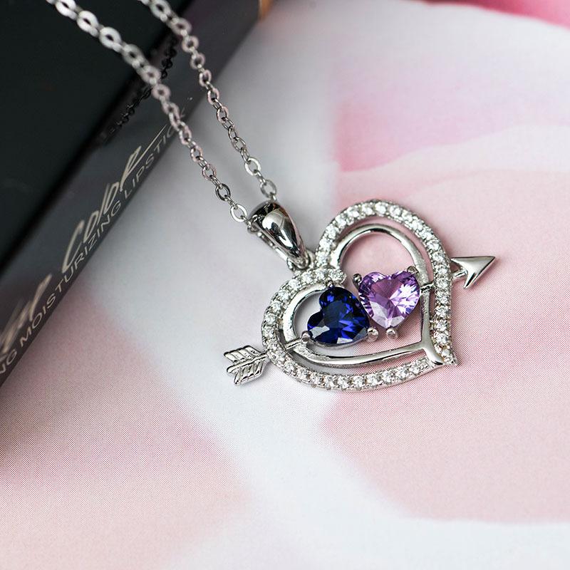 

Ювелирные изделия из серебра 925 пробы с цветными драгоценными камнями Кулон Стрела Купидона 925 silver