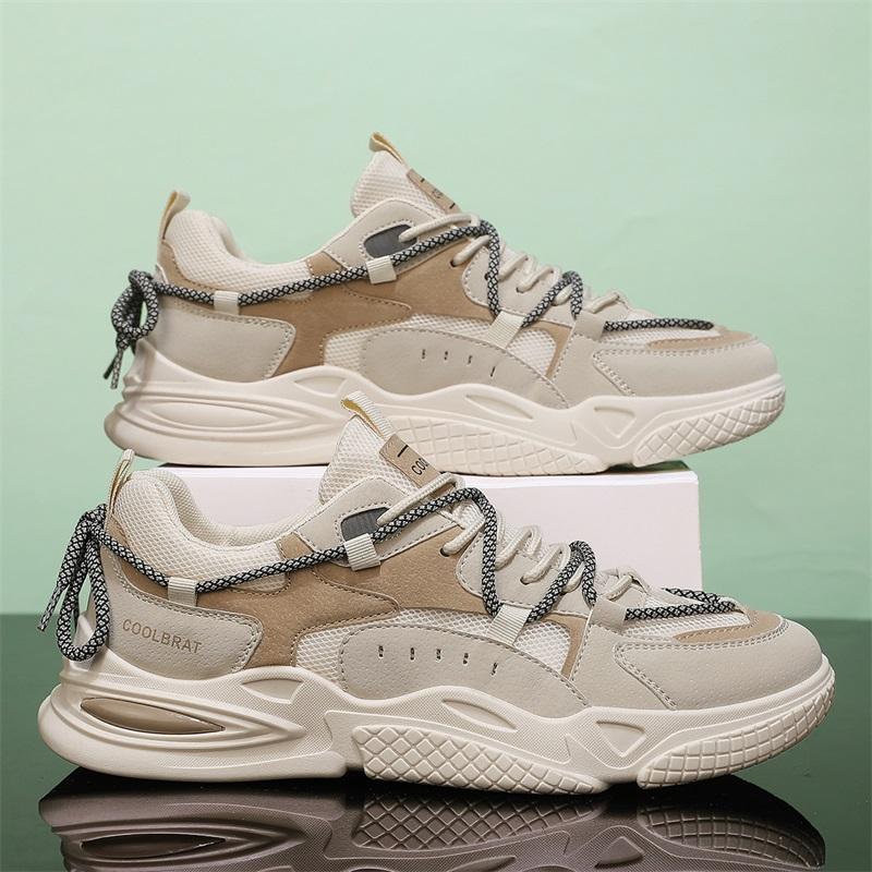 

39-44 Новые студенческие кроссовки для активного отдыха Luxus Designer Tênis Masculino для бега Мужская обувь Повседневная обувь для мальчиков Износостойкая платформа 44 слюда