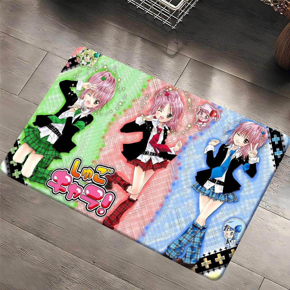 

Ковер для пола с рисунком из аниме Shugo Chara, мягкий, в скандинавском стиле, коврик для двери, коврики для ванной и туалета, декор для спальни, ковер для отеля, нескользящий 40x60 cm