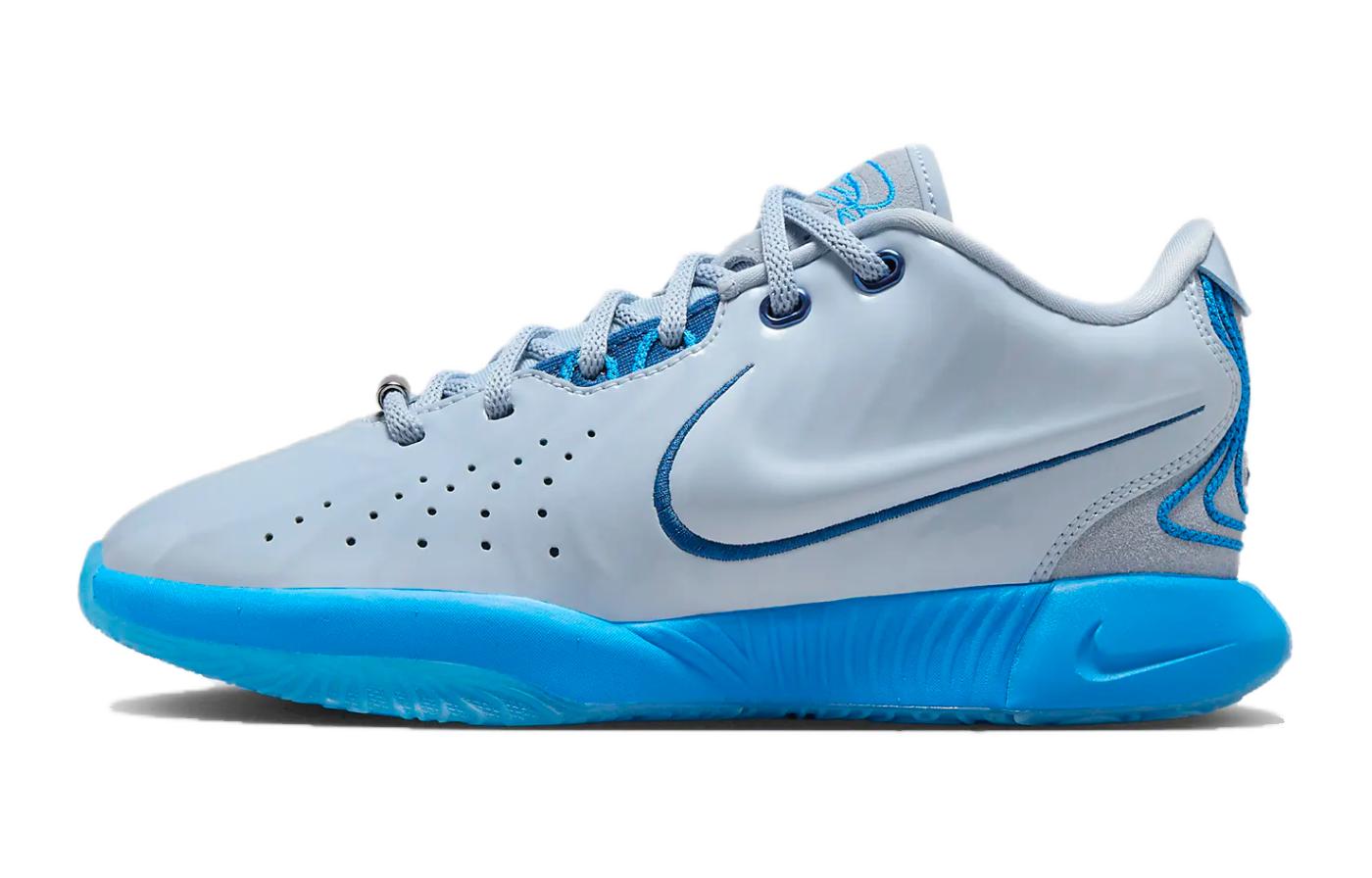 Nike LeBron 21 Blue Diver GS FV1210-400 36.5