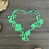Flower Heart Cutting Dies Scrapbooking Stencils Carbon Steel Dies Cut Stencils for Card Making Photo Album Decoration