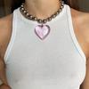 Hyperbole Bead Chain Choker Necklace Women Girl Hip Hop Clavicle Chain Jewelry