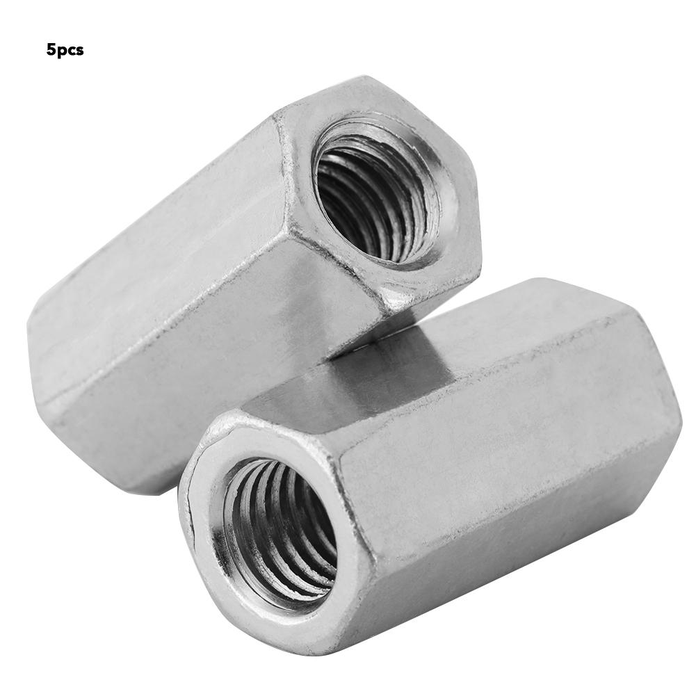 5pcs   Rod Nut Hex Hexagonal Sleeve Nut Standoff Threaded Fasteners ( *38)
