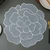 Luxury Flower Placemats Round Place Mat Kitchen Dining Table Wedding Table Decor