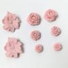 8 Stück Wiederverwendbare 3D-Blumen-Strandschuh-Anhänger Abnehmbare Clipschnalle Schuhdekorationen DIY-Dekorationsschnalle Für Schuhzubehör