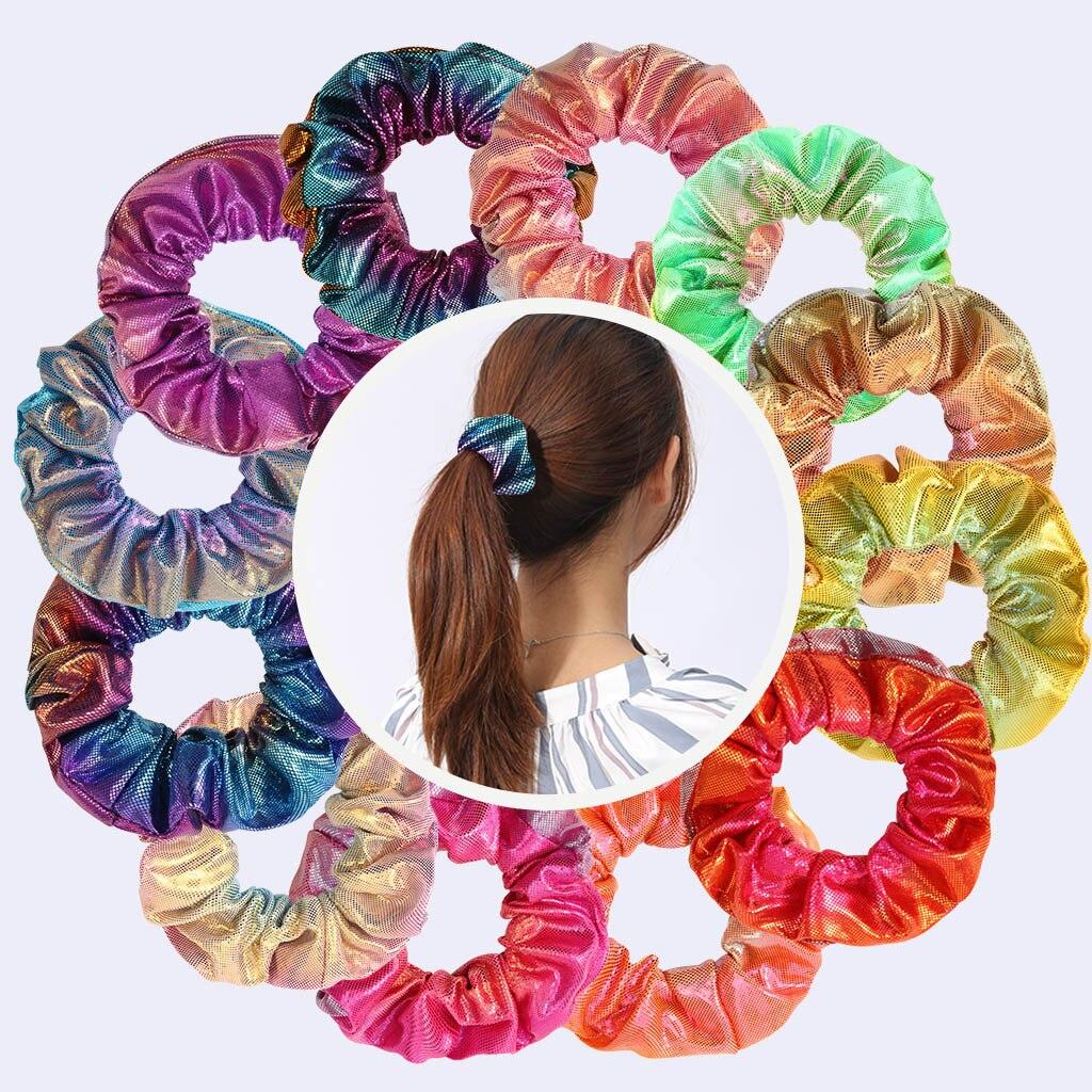 Fashion Womens Girl Multicolor Elastic Hair Band Rope Scrunchie Ponytail Holder Fashion Womens Girl Multicolor Elastic Hair Band Rope Scrunchie Ponytail Holder