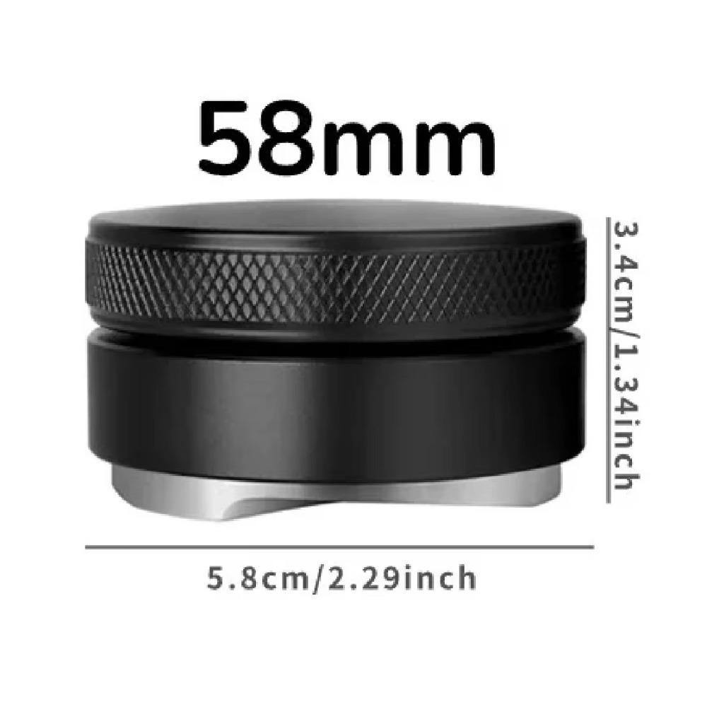 3-Slope Design Palm Tamper Grounds Leveler for Fits 51/53/58mm Portafilter Coffee Brewing