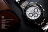 Hyakuichi Divers Chronograph Watch Watch 20 ATM Water Resistant Date Quartz Ceramic Bezel SW [HYAKUICHI 101] Men's