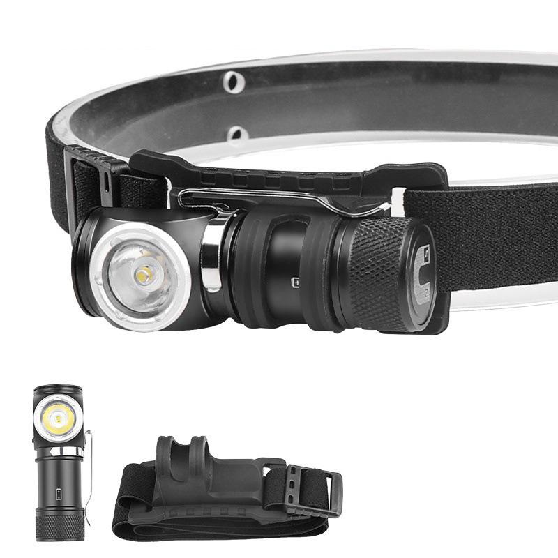 Smart Magnetic Headlamp with TYPE-C Charging, Powerful Waterproof Light for Multifunctional Outdoor Use