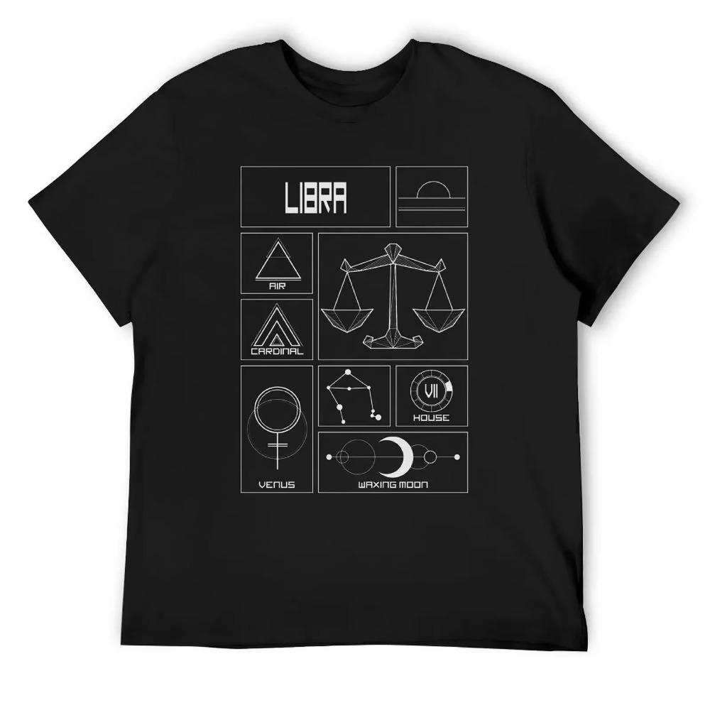 Fresh Libra Twelve Contellation (7) T-shirt  Movement Tshirt Hot Sale Geek Travel USA Size