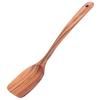 Wood Shovel Long Handle Cooking Turner NonStick Spatula Kitchen Utensils Kitchenware