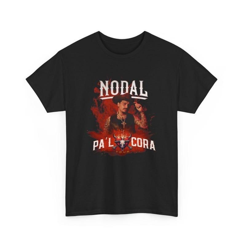 Christian Nodal Pa l Cora Tour 2024 Unisex T-Shirt Gift for Fans N0609_11 S