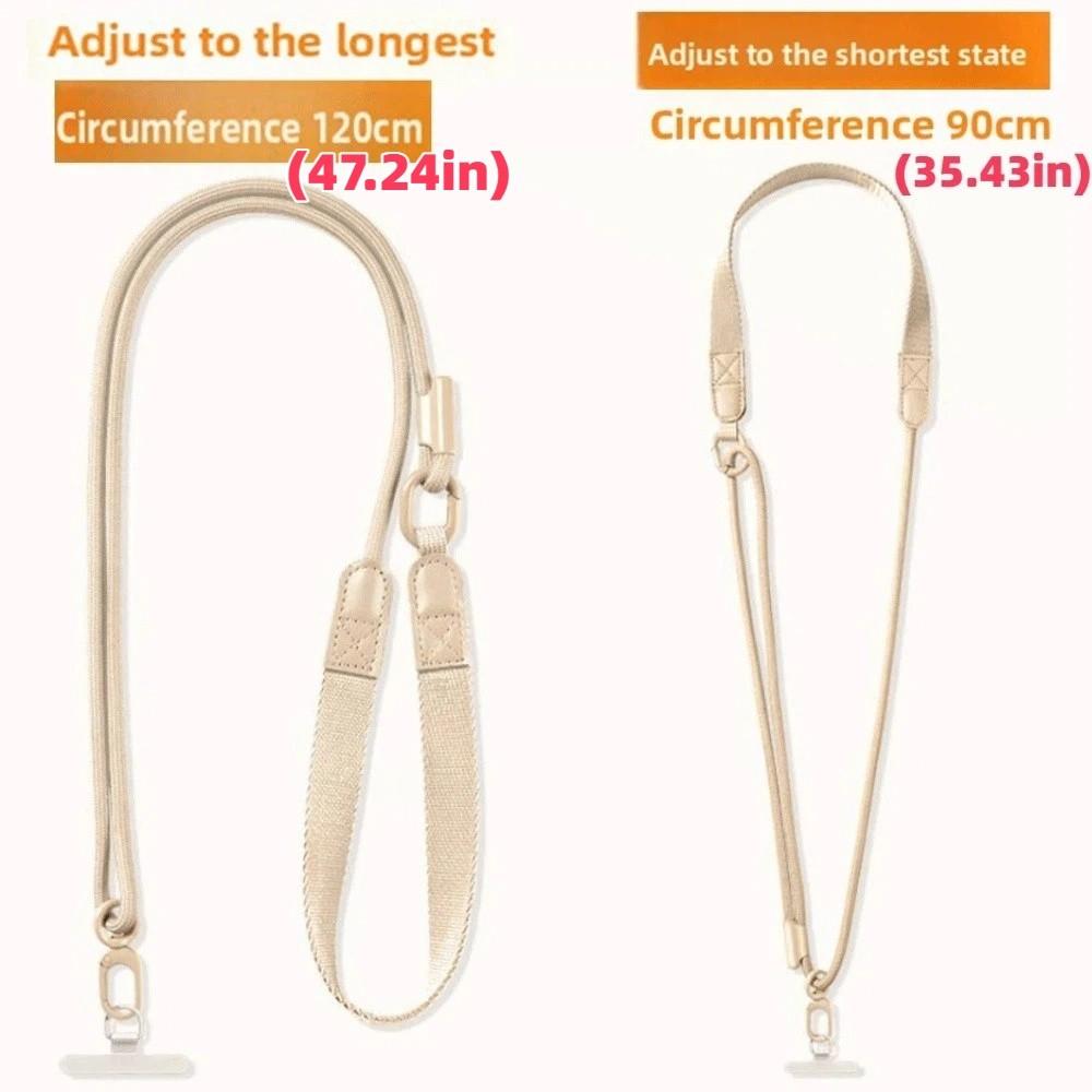 Verstellbarer Crossbody-Handygurt Lange Handykette Handyband Reise Outdoor