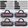 4pcs 3Led Strobe Warning Light Strobe Grille Flashing Lightbar Truck Car Beacon Lamp Traffic Light 12V 24V Car Light