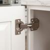 10Pcs Durable 3 Inch Hinge No Drilling Easy Install Bridge Hinge Bridge Type Door Hinge Home Repair