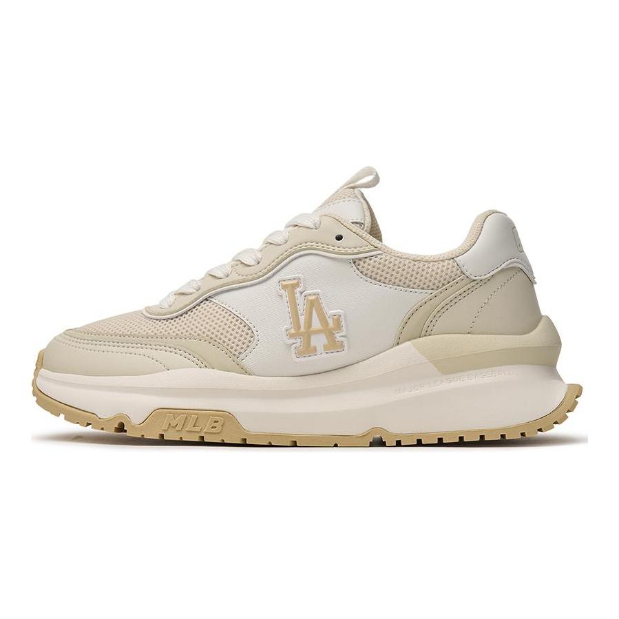 MLB Chunky Runner Cushioning, Wear Resistant Low Top Running Shoes Unisex Ivory 3ARNCRM4N-07IVS