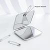 Double-Sided Stainless Steel Mirror Mini Beauty Mirror Foldable Makeup Mirror  Travel