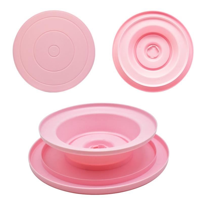 10.8inch Rotating Cake Turntable Lightweight Revolving Cake Decorating Stand For Cake Painting Spraying Decoration