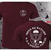 Trend 25 Korean Army J Special Operations Team ROKSWC Black Beret Printed Oversized Short Sleeve TShirt Summer New Arrival