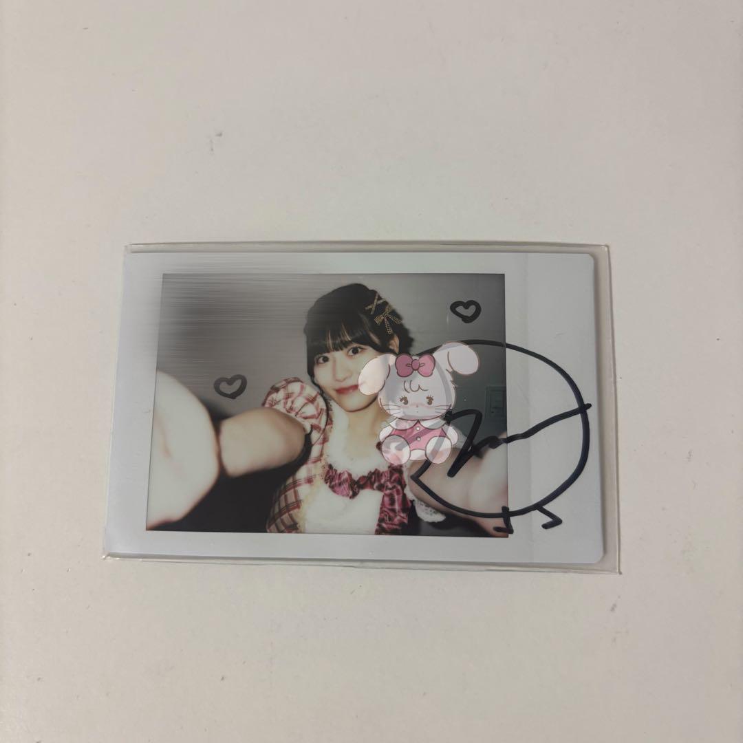 

[USED] FRUITS ZIPPER Tsukiashi Amane Online Special Event Signed Instax