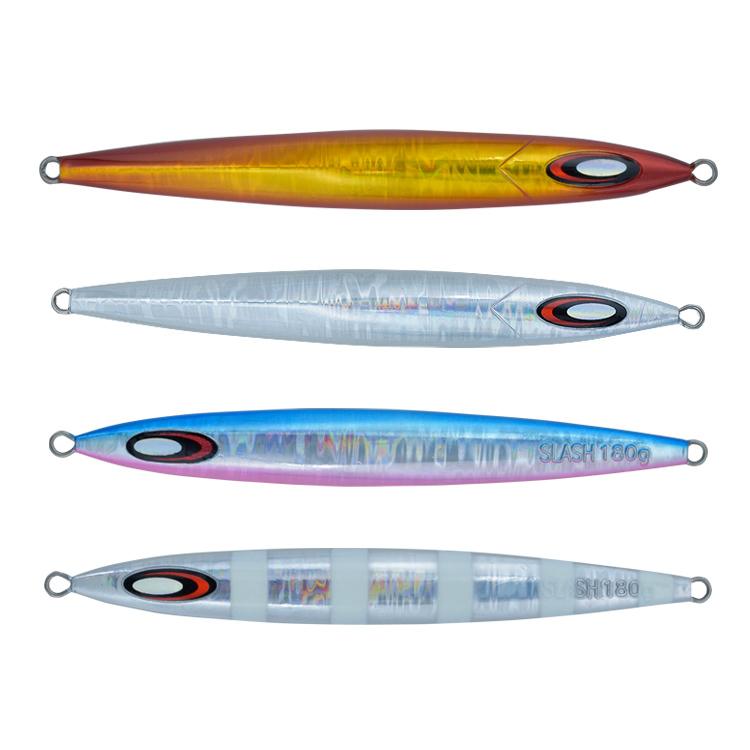 MISTER JIGGING 150g 180g 200g Tuna Jigs Luminous Zebra Stripes Laser Reflection Lead Jigging Fishing Lure